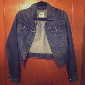 Old Navy Cropped Jean Jacket